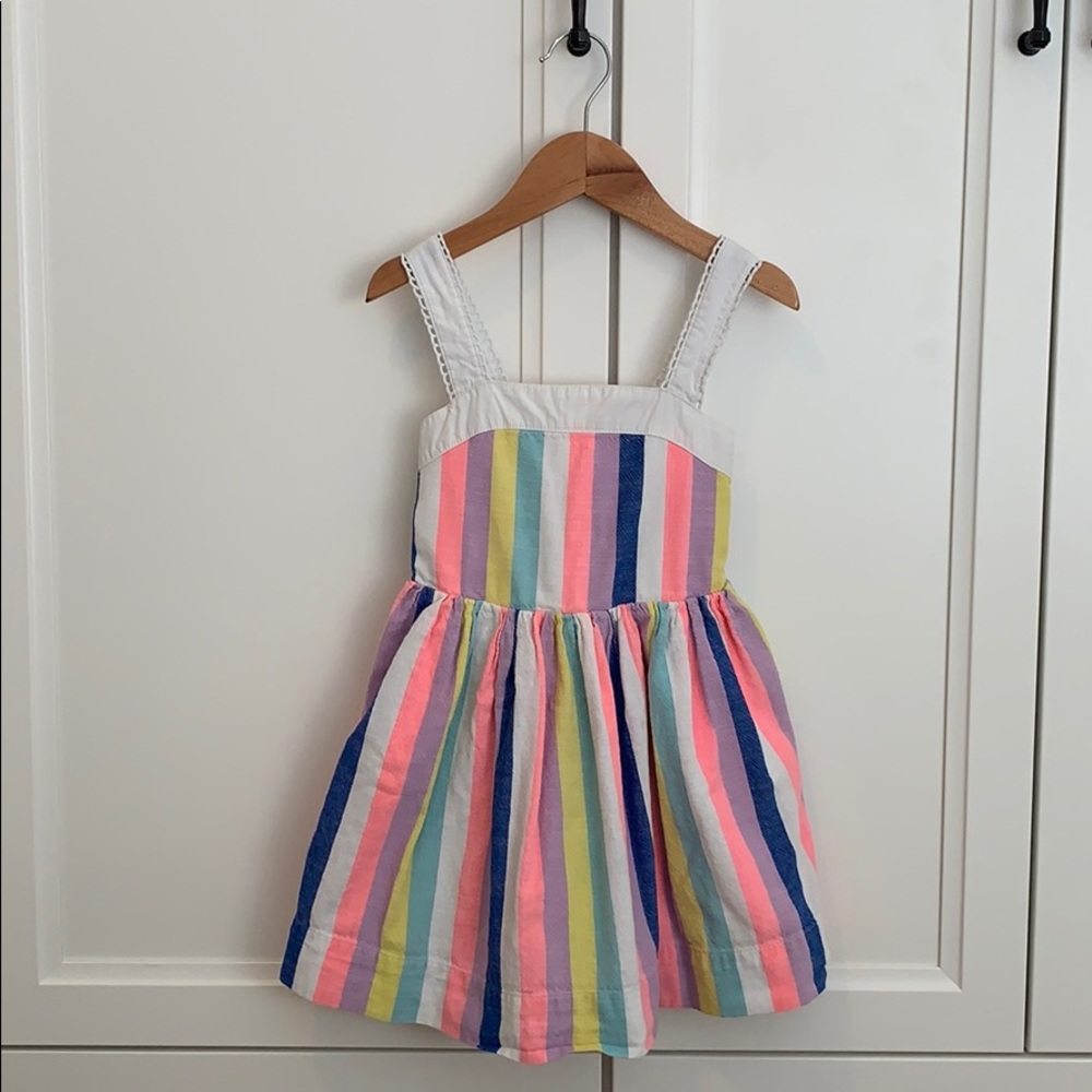 Mini Boden Girl’s Striped Sundress